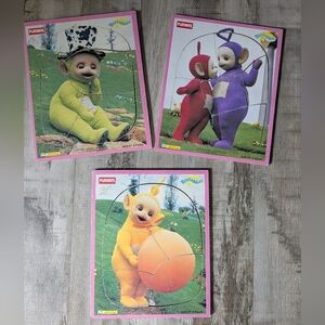 🏔️Vintage 1998 Teletubbies Playskool Puzzles